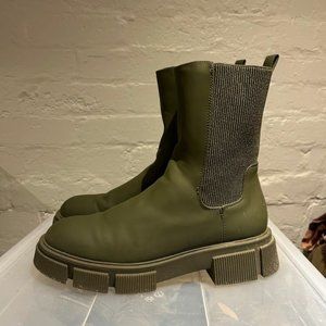 Army Green Boots